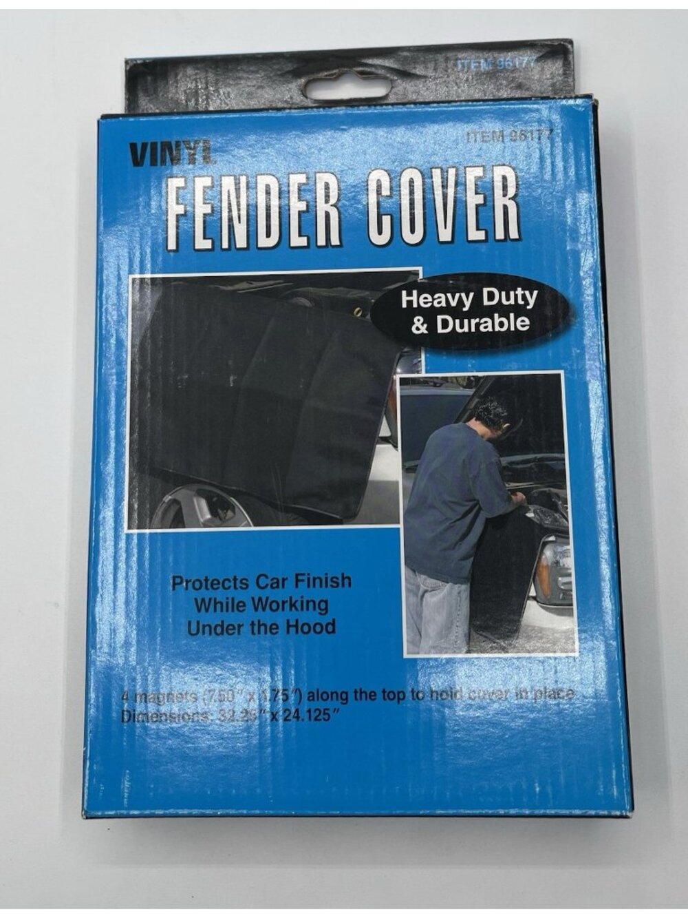 Vinyl Fender Cover Black 32 X 24‎ Magnets